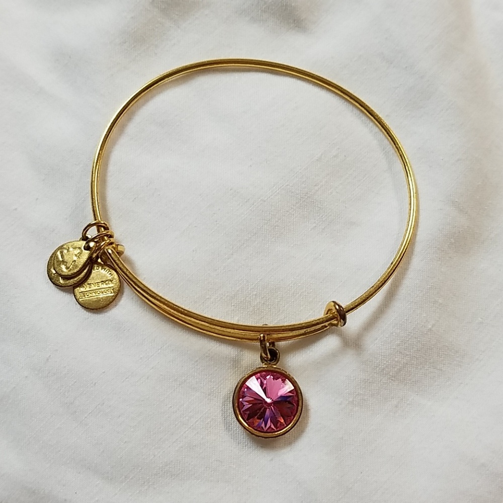 Alex and ani birthstone bracelet